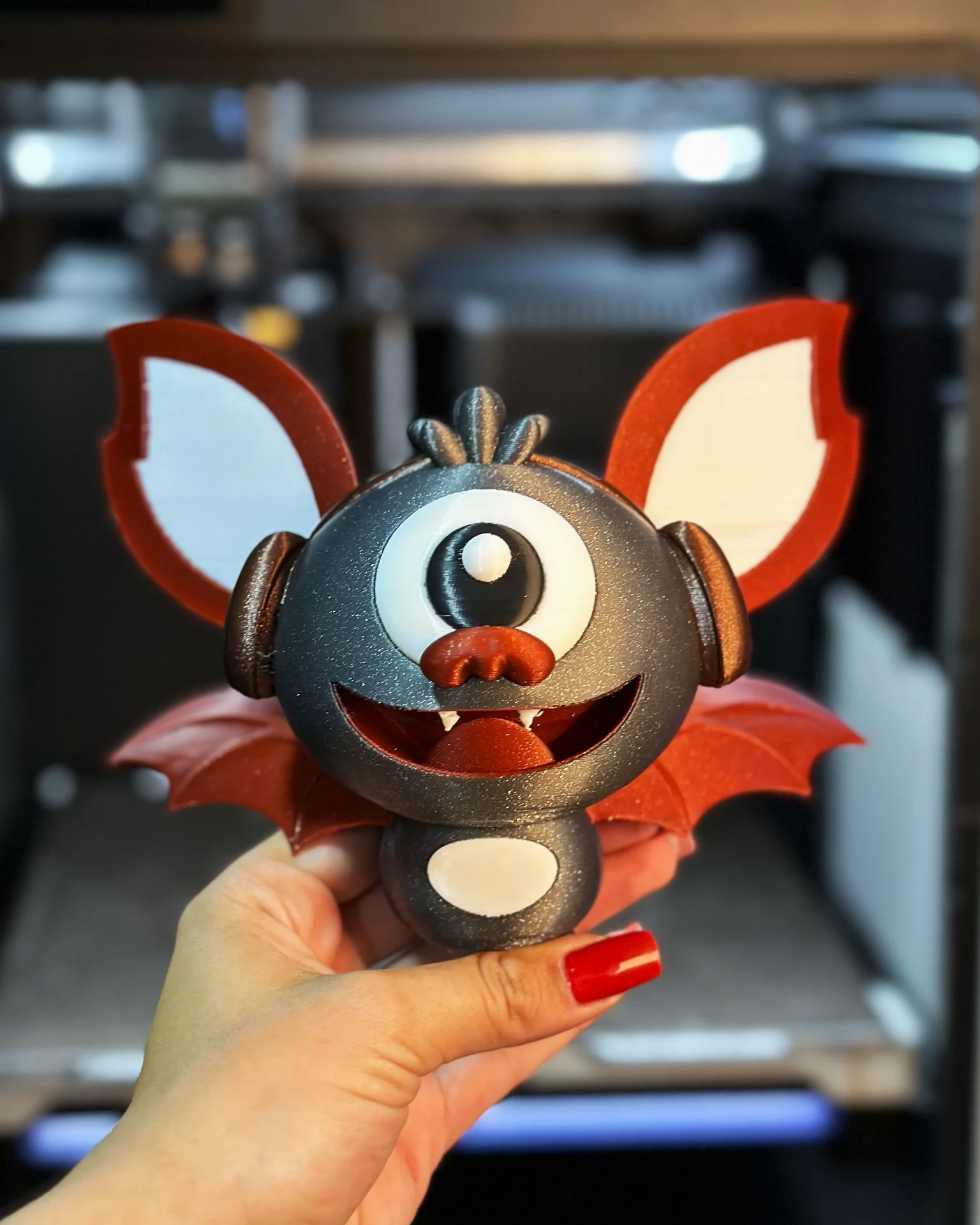 Projeto de impressão 3D criado por aluno, imagem 1