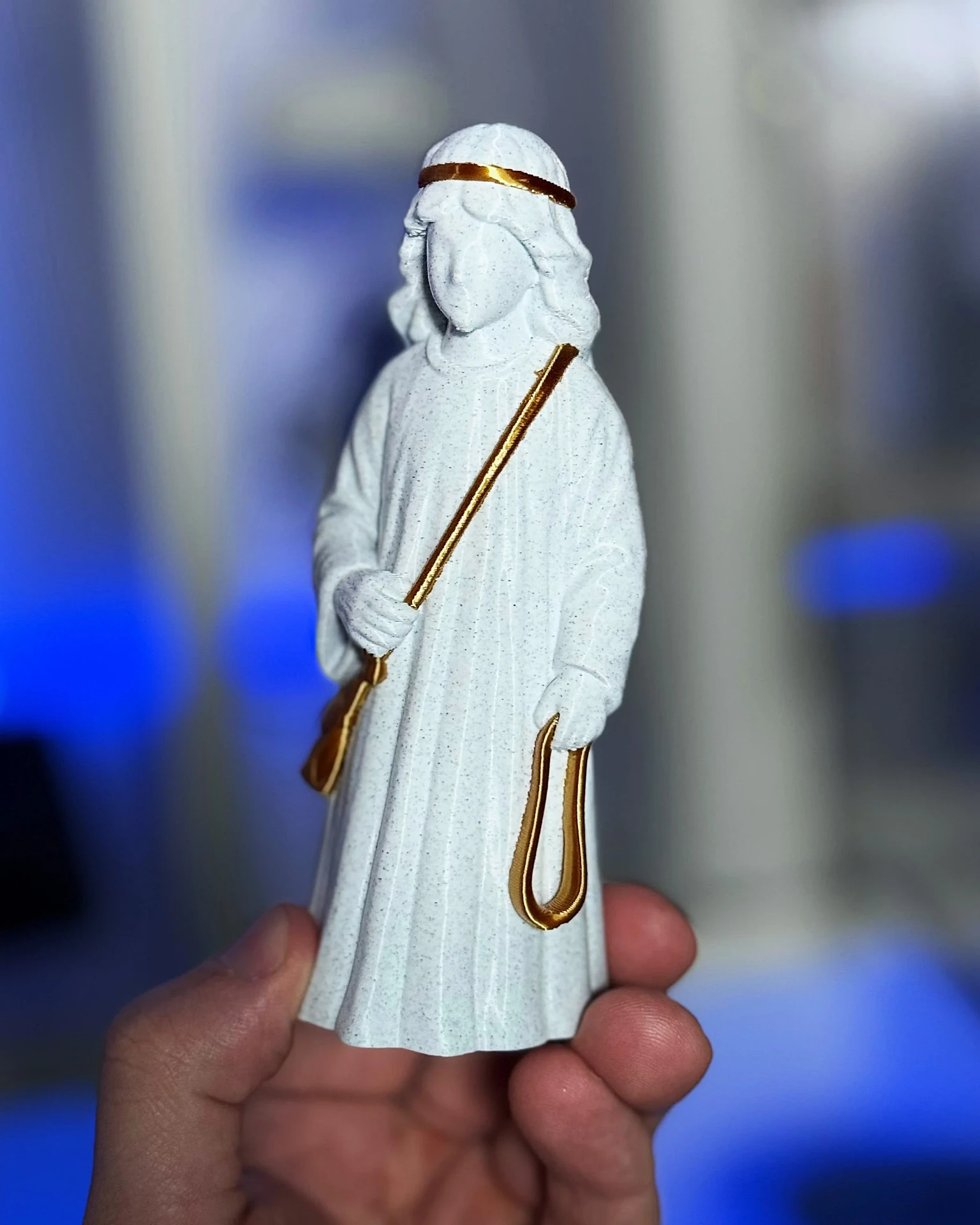 Peça religiosa impressa em 3D