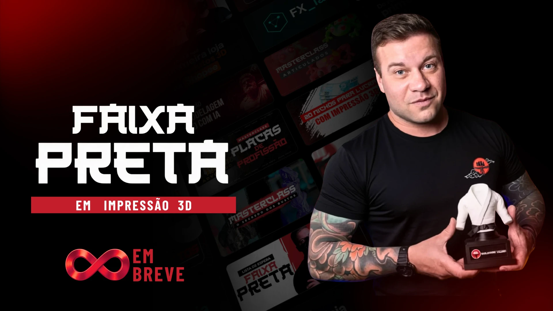 FAIXA PRETA EM IMPRESSÃO 3D